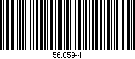 Código de barras (EAN, GTIN, SKU, ISBN): '56.859-4'