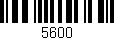 Código de barras (EAN, GTIN, SKU, ISBN): '5600'