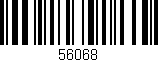 Código de barras (EAN, GTIN, SKU, ISBN): '56068'