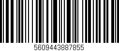 Código de barras (EAN, GTIN, SKU, ISBN): '5609443887855'