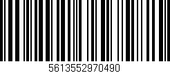 Código de barras (EAN, GTIN, SKU, ISBN): '5613552970490'
