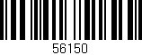 Código de barras (EAN, GTIN, SKU, ISBN): '56150'