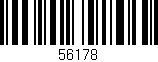 Código de barras (EAN, GTIN, SKU, ISBN): '56178'