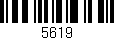 Código de barras (EAN, GTIN, SKU, ISBN): '5619'