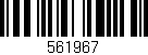 Código de barras (EAN, GTIN, SKU, ISBN): '561967'