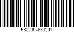 Código de barras (EAN, GTIN, SKU, ISBN): '5622394663231'
