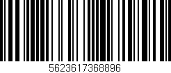 Código de barras (EAN, GTIN, SKU, ISBN): '5623617368896'