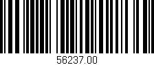 Código de barras (EAN, GTIN, SKU, ISBN): '56237.00'