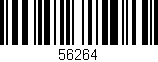 Código de barras (EAN, GTIN, SKU, ISBN): '56264'