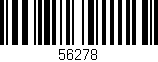 Código de barras (EAN, GTIN, SKU, ISBN): '56278'
