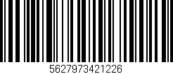Código de barras (EAN, GTIN, SKU, ISBN): '5627973421226'