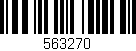 Código de barras (EAN, GTIN, SKU, ISBN): '563270'