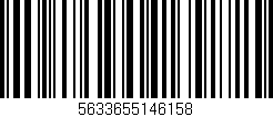 Código de barras (EAN, GTIN, SKU, ISBN): '5633655146158'