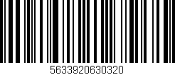 Código de barras (EAN, GTIN, SKU, ISBN): '5633920630320'