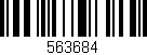 Código de barras (EAN, GTIN, SKU, ISBN): '563684'