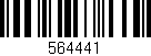 Código de barras (EAN, GTIN, SKU, ISBN): '564441'