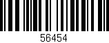 Código de barras (EAN, GTIN, SKU, ISBN): '56454'