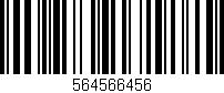 Código de barras (EAN, GTIN, SKU, ISBN): '564566456'