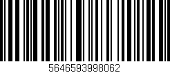 Código de barras (EAN, GTIN, SKU, ISBN): '5646593998062'