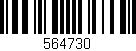 Código de barras (EAN, GTIN, SKU, ISBN): '564730'