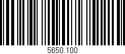 Código de barras (EAN, GTIN, SKU, ISBN): '5650.100'