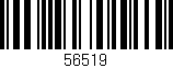 Código de barras (EAN, GTIN, SKU, ISBN): '56519'