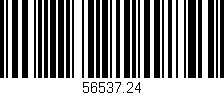 Código de barras (EAN, GTIN, SKU, ISBN): '56537.24'