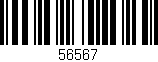 Código de barras (EAN, GTIN, SKU, ISBN): '56567'