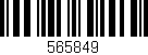 Código de barras (EAN, GTIN, SKU, ISBN): '565849'