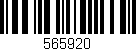 Código de barras (EAN, GTIN, SKU, ISBN): '565920'