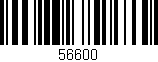 Código de barras (EAN, GTIN, SKU, ISBN): '56600'