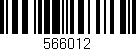 Código de barras (EAN, GTIN, SKU, ISBN): '566012'