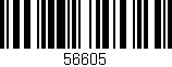 Código de barras (EAN, GTIN, SKU, ISBN): '56605'