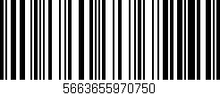 Código de barras (EAN, GTIN, SKU, ISBN): '5663655970750'