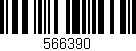 Código de barras (EAN, GTIN, SKU, ISBN): '566390'