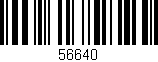 Código de barras (EAN, GTIN, SKU, ISBN): '56640'
