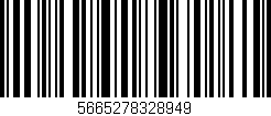 Código de barras (EAN, GTIN, SKU, ISBN): '5665278328949'