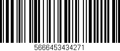 Código de barras (EAN, GTIN, SKU, ISBN): '5666453434271'