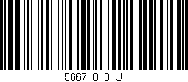 Código de barras (EAN, GTIN, SKU, ISBN): '5667_0_0_U'