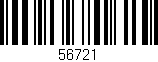 Código de barras (EAN, GTIN, SKU, ISBN): '56721'