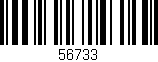 Código de barras (EAN, GTIN, SKU, ISBN): '56733'
