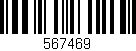 Código de barras (EAN, GTIN, SKU, ISBN): '567469'