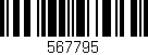 Código de barras (EAN, GTIN, SKU, ISBN): '567795'