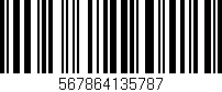 Código de barras (EAN, GTIN, SKU, ISBN): '567864135787'