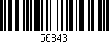 Código de barras (EAN, GTIN, SKU, ISBN): '56843'