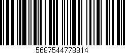 Código de barras (EAN, GTIN, SKU, ISBN): '5687544778814'