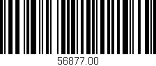 Código de barras (EAN, GTIN, SKU, ISBN): '56877.00'