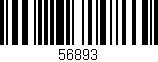 Código de barras (EAN, GTIN, SKU, ISBN): '56893'