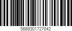 Código de barras (EAN, GTIN, SKU, ISBN): '5689301727042'