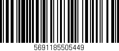 Código de barras (EAN, GTIN, SKU, ISBN): '5691185505449'